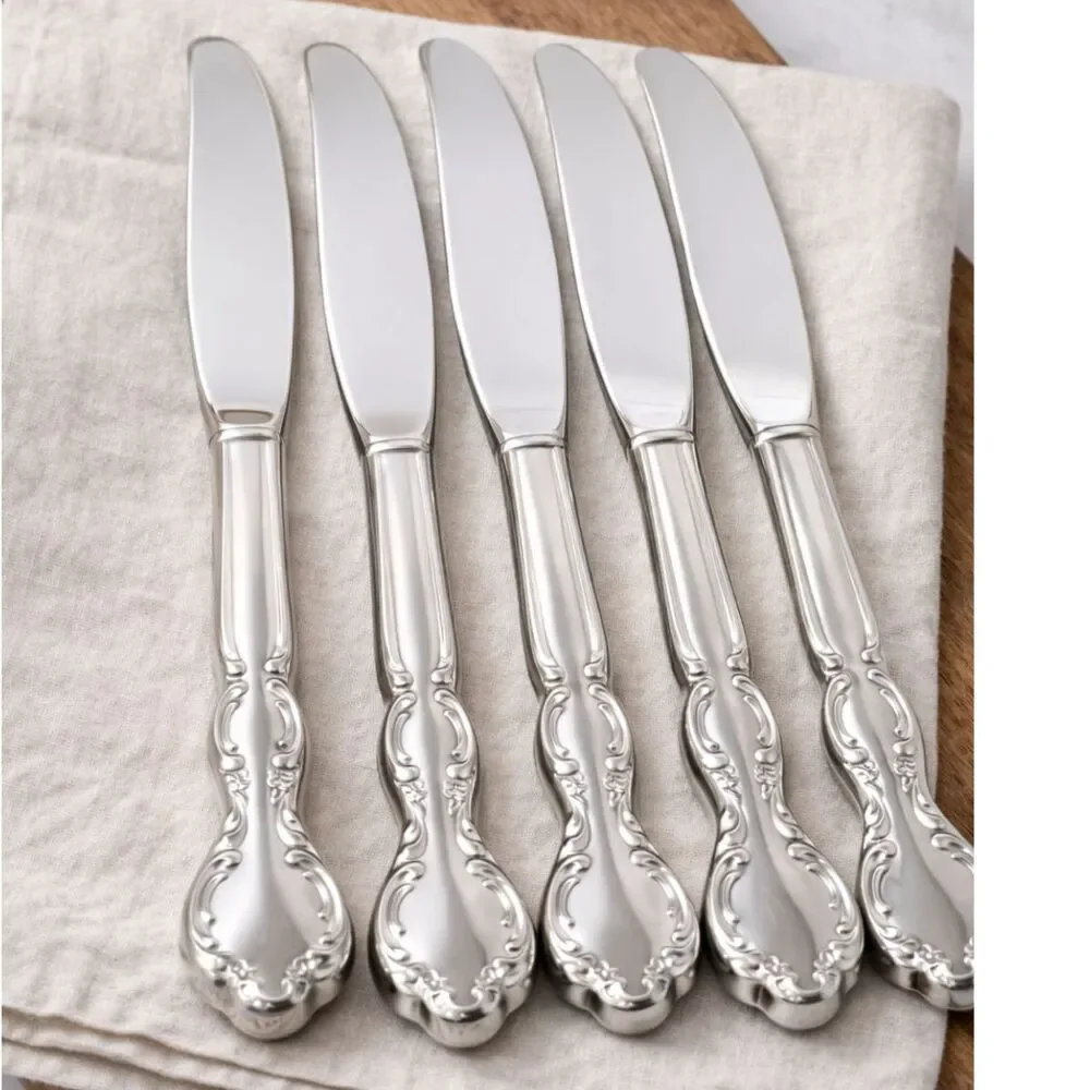 Dinner Knives ROYAL MANOR Replacement 1956 WM. Rogers & Son Stainless Flatware